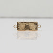 18K YG Bill Ironwork / 1.1gr / 1gr /