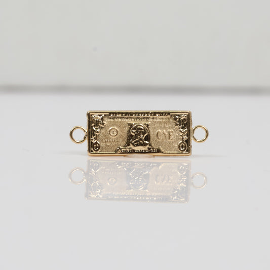 18K YG Bill Ironwork / 1.1gr / 1gr /