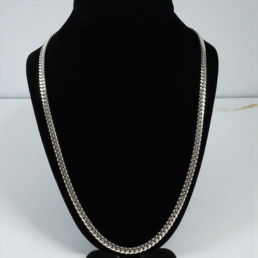 Silver 999 Cuban Links Chain /  / 12mm / 32in /