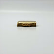 10K Yellow Gold Plain Sleek Lock / 3.7gr / 9mm