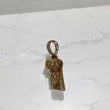 14K Yellow Gold Diamond Jesus Face Pendant 1Ct Dia / 8.2gr