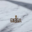 14K Yellow Gold Diosa Pendant 3.50Ct / 9.3gr