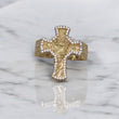 14K YG Jesus Face Ring / 10gr / Sz 9 3/4