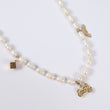 14K Yellow Gold Pearls Chain / 35.3gr / 7.3mm / 18in