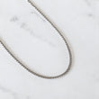 14K WG American Cuban Link Chain / 6.5gr / 2.8mm / 20in /