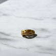 18K Yellow Gold Cartier Trio Original Ring / 7gr / Size 3