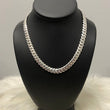 Silver Cuban Links / 79.83gr / 8.4mm / 17in