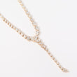 14K YG Lab Diamond Luxury Pear - Roll-On Chain / 17.23gr / 3.2mm / 16in / CVD-14.22Ct