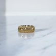 14K YG Fashion Rings / 2.8gr / Sz 3 3/4