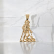 San Lazaro Pendant 14K Yellow Gold / 10.2gr