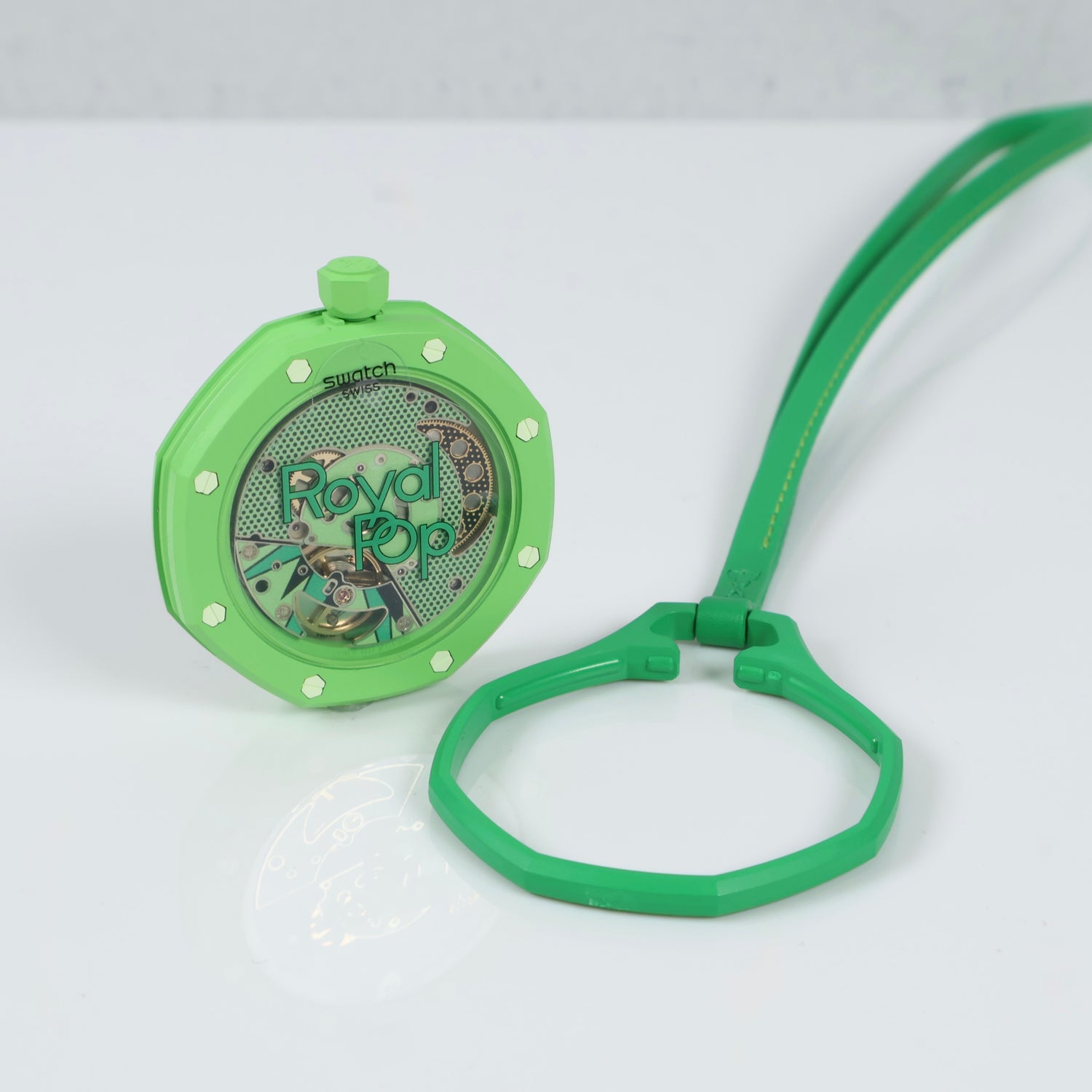 Watch Swatch x Audemars Piguet AP Bioceramic Royal Pop Green Eight Watch /  / 40mm /