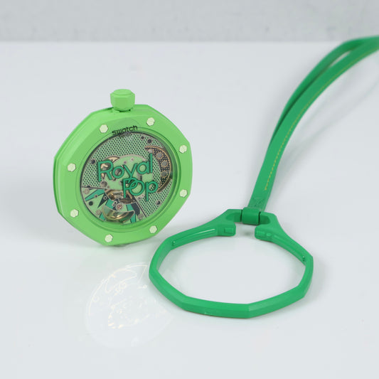 Watch Swatch x Audemars Piguet AP Bioceramic Royal Pop Green Eight Watch /  / 40mm /