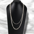14K Yellow Gold Pearls Chain / 41gr / 3.8mm / 33in
