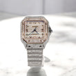 Watch Cartier Santos Bustdown Rose Gold Arabic Dial / 40mm / Wt Dia