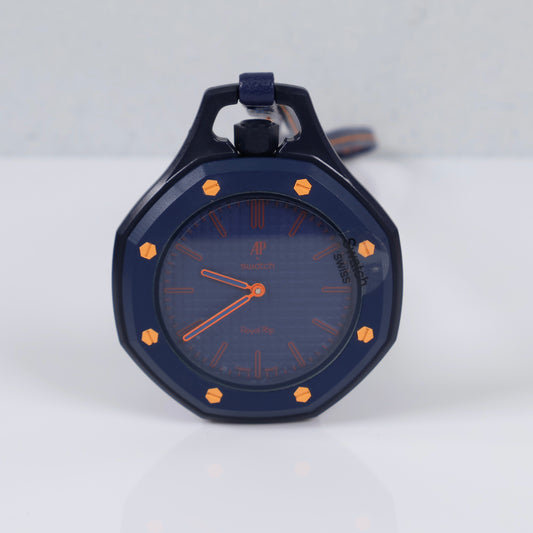 Swatch X Audemars Piguet Bioceramic Royal Pop Orengi Hachi Watch / 40mm