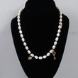 14K Yellow Gold Pearls Chain / 44.5gr / 7.4mm / 23in
