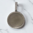10K White Gold Diamond Memoral Pendant 1.89Ct Dia / 16.67gr / 1.5 - 2.2in