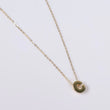14K Yellow Gold Letter C Jewelry Set / 1.4gr