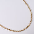 14K YG Roll-on Chain / 3.2gr / 3mm / 18in /