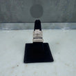10K White Gold Diamond Luxury Trio Engagement Ring 0.85Ct Dia / 8.1gr / Size 7W/10M
