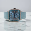 Cartier Santos Tiffany Bustdown XL Watch