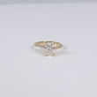 14K YG Lab Diamond Cut Cornered Rectangular Modified Engagement Ring With Certificate / 3.6gr / Sz 6.5 / 2.51Ct Lab Dia / E / VVS2