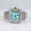 Cartier Santos Bustdown Tiffany Face Watch / 36mm