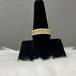 10K Yellow Gold Diamond Fashion Engagement Ring 0.50Ct Dia / 6.8gr / Size 10