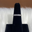 Engagement Ring Diamond Luxury Platino Ct Dia Size Sz 5.5 Weight 4.1 gr