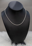 10K White Gold Rope Chain / 9.4gr / 22in