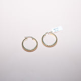 14K Yellow Gold Stud Earrings / 2.7gr