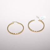 14K Yellow Gold Stud Earrings / 3.3gr