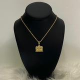 10K Yellow Gold Dinner Jewelry Set Pend/Chain / 6.5gr