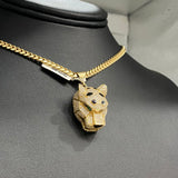 Panther Pendant 14K Yellow Gold / 10.7gr