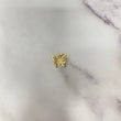 14K Yellow Gold Butterfly Pendant / 1gr / 0.5in