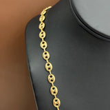 18K Yellow Gold Gc Chain / 12.6gr / 6.3mm / 20in