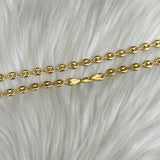 18K Yellow Gold Gc Chain / 12.6gr / 6.3mm / 20in