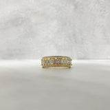 10K Yellow Gold Luxury Ring Ct Dia / 5.5gr / Size 10.5