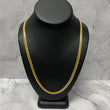 10K Yellow Gold Micro Cuban / 54.2gr / 5.7mm / 23.5in