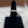 10K White Gold Diamond Fashion Ring Ct Dia / 2.7gr / Size 7