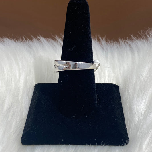 14K White Gold Diamond Fashion Ring Ct Dia / 7.1gr / Size 9