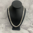 Silver  Cuban Links / 143.6gr / 10.4mm / 22.5in