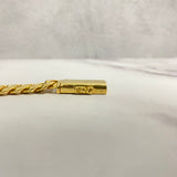 10K Yellow Gold Cuban Links Bracelet / 32.3gr / 8mm / 6in