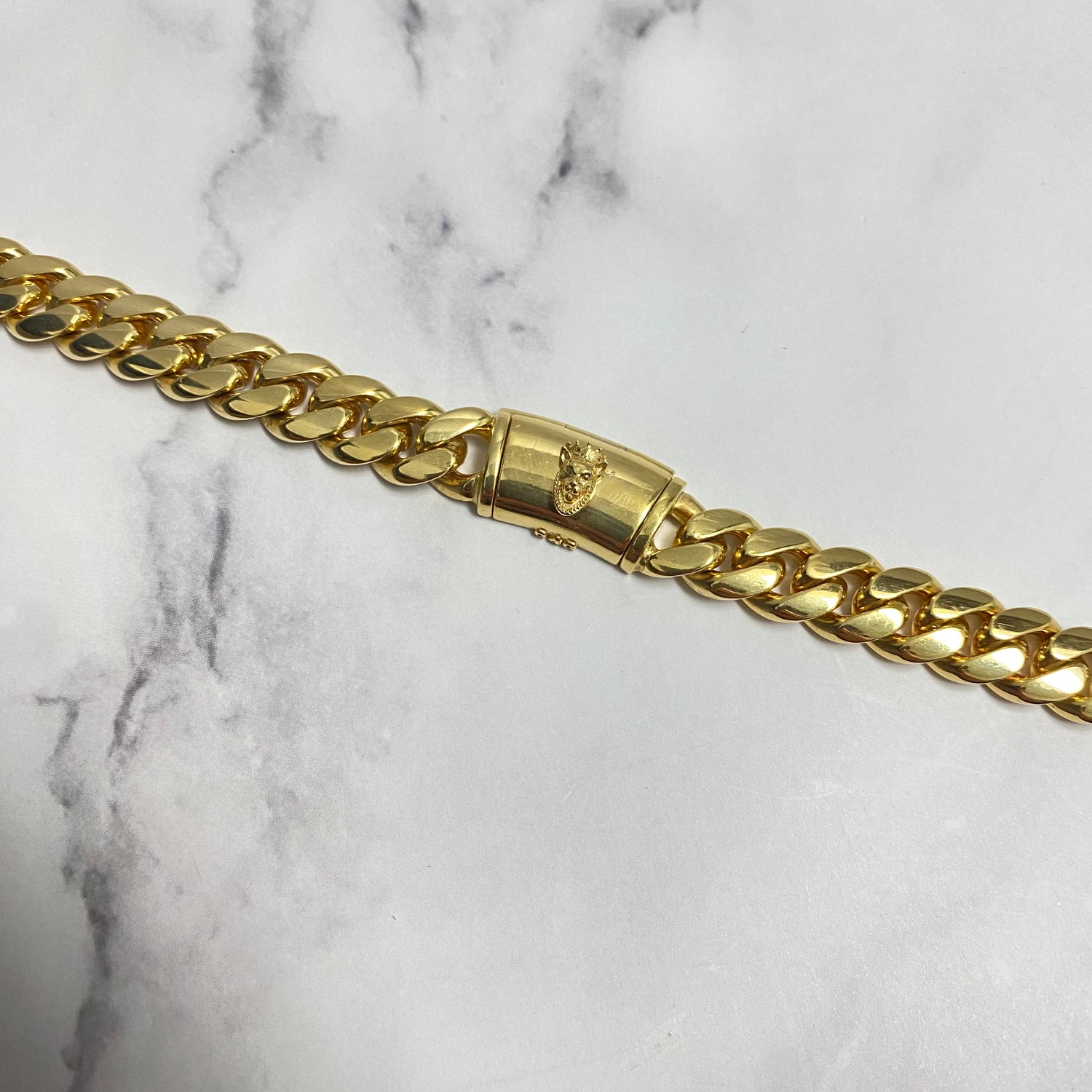 10K Yellow Gold Cuban Links / 137.4gr / 9.3mm / 24in
