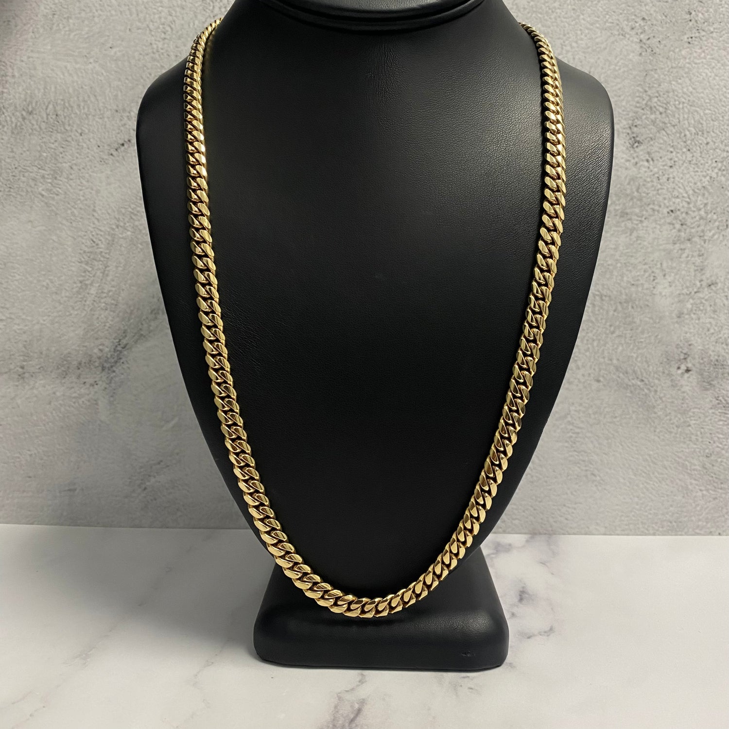 10K Yellow Gold Cuban Links / 84gr / 7mm / 24in