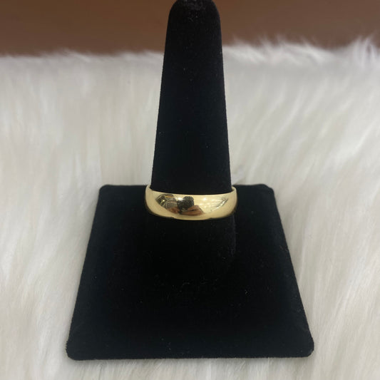 14K Yellow Gold Fashion Engagement Ring / 6.3gr / Size 10.5