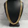 10K Yellow Gold Cuban Links / 237gr / 12.4mm / 24in