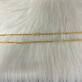 10K Yellow Gold Micro Cuban / 17.8gr / 3.3mm / 21in