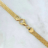 18K Yellow Gold Chino Link Chain / 15.4gr / 5mm / 23.5in