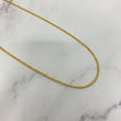 18K Yellow Gold Military Balls Diamond Cut Chain / 5.7gr / 1.6mm / 18in